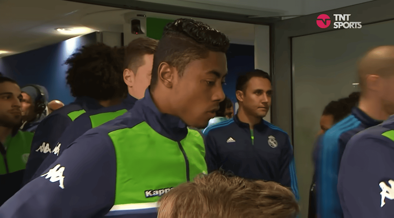 Bruno Henrique vs Real Madrid