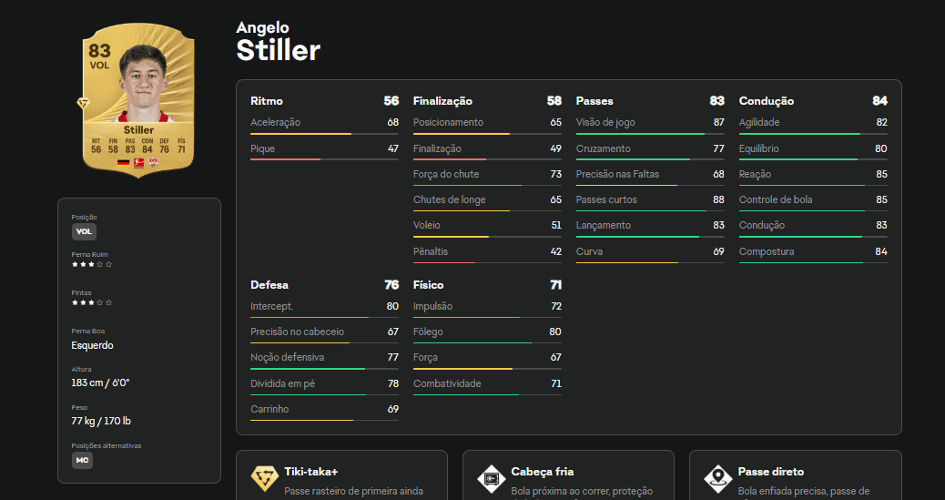 Angelo Stiller EA FC 25
