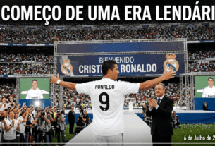 Quando Cristiano Ronaldo chegou no Real Madrid?