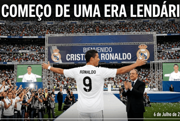Quando Cristiano Ronaldo chegou no Real Madrid?