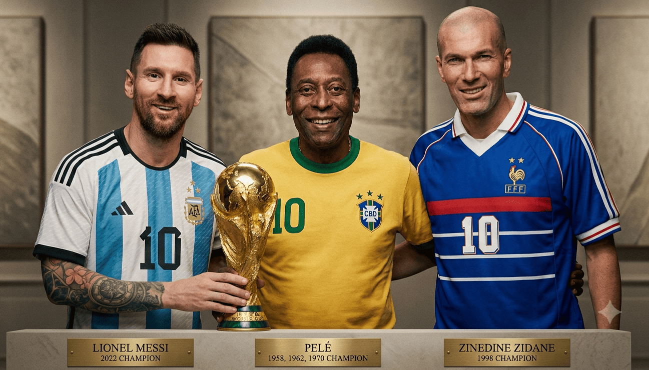 Quantas seleções já venceram a Copa do Mundo?