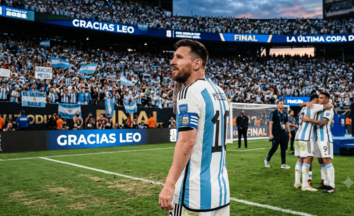Última Copa do Messi