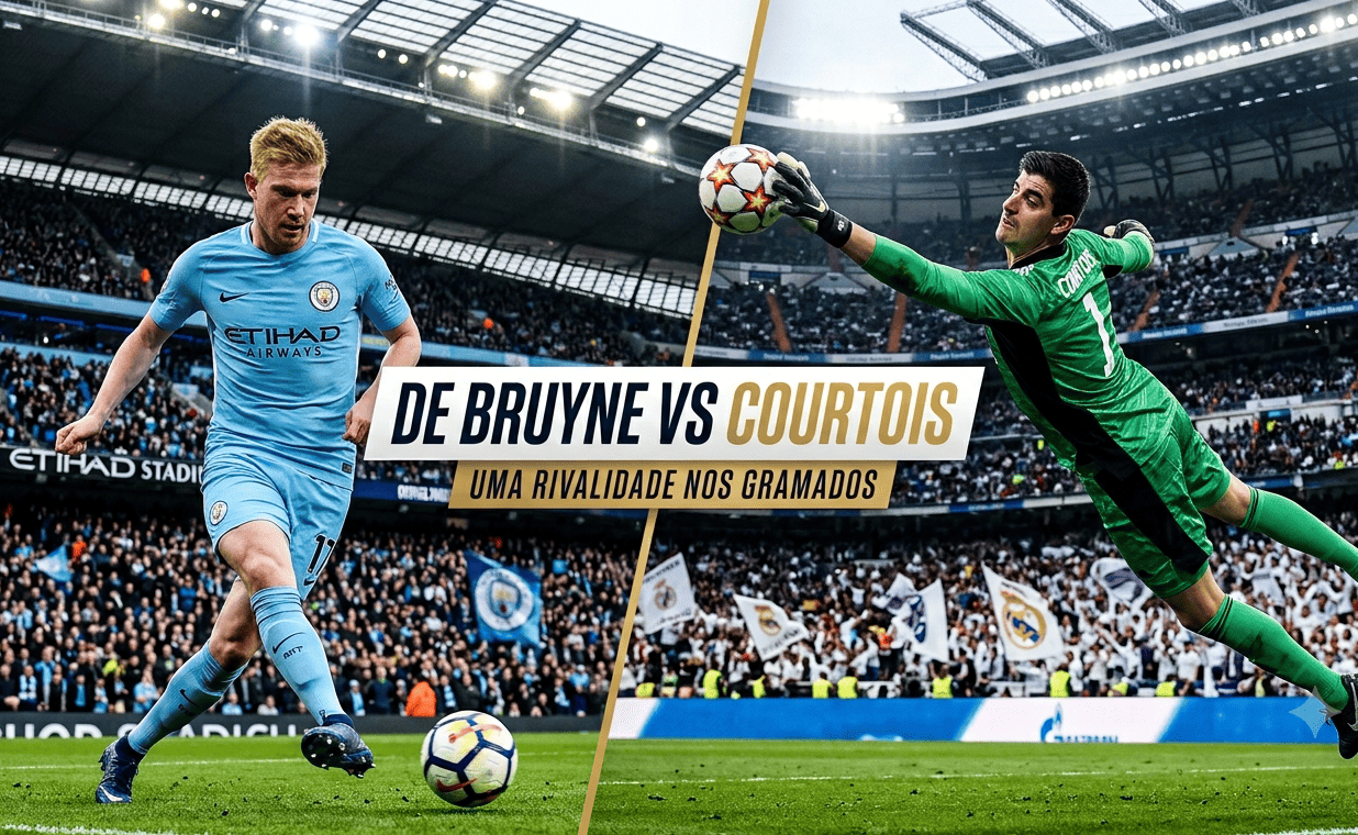 Courtois e De Bruyne