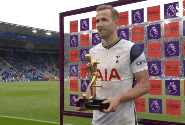 Quantas vezes Harry Kane foi artilheiro da Premier League