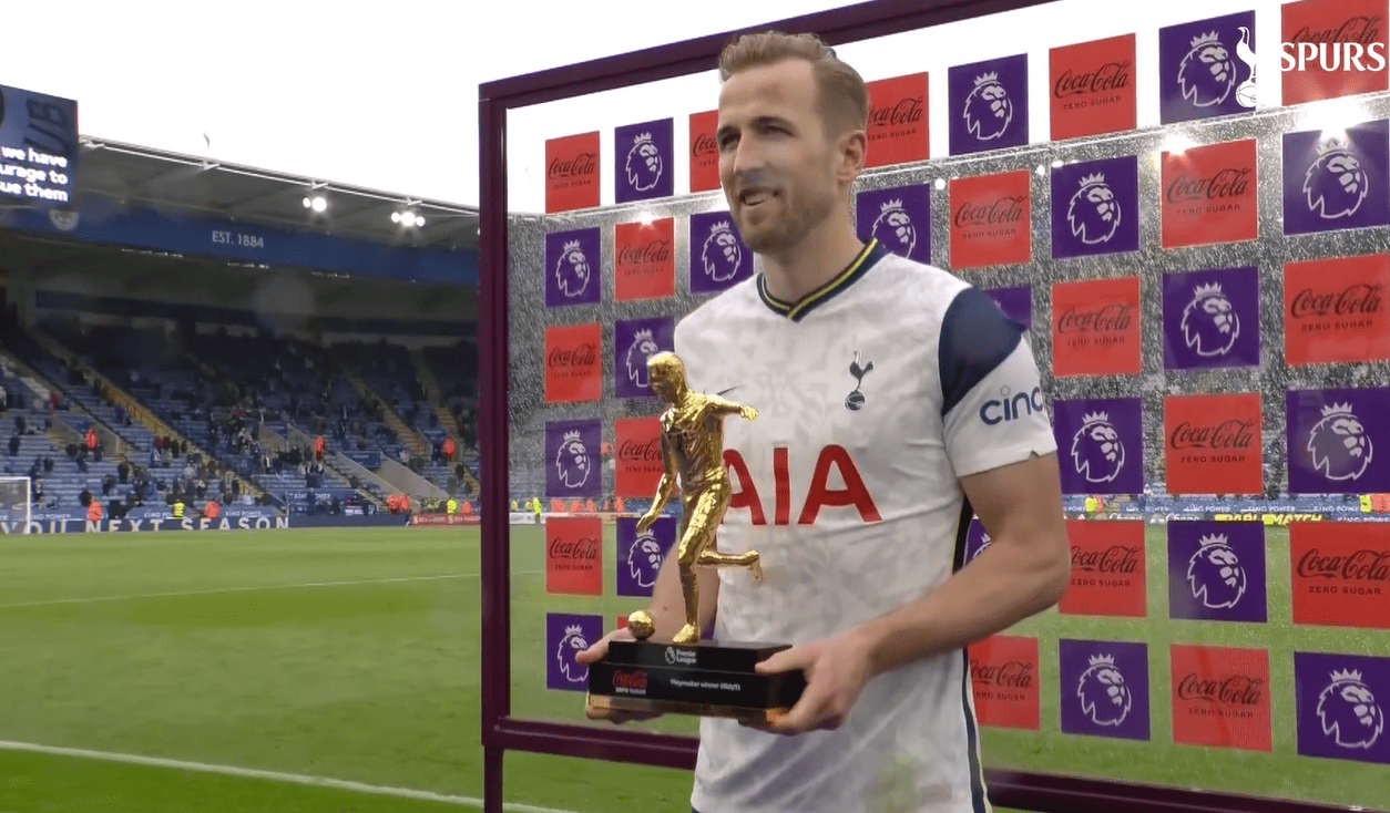 Quantas vezes Harry Kane foi artilheiro da Premier League