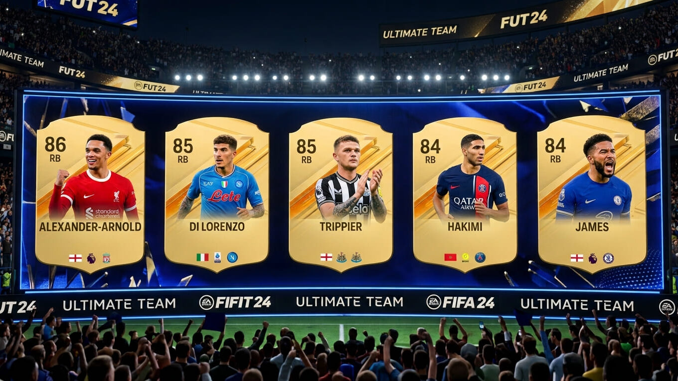 Melhores Laterais Direitos do FIFA 24