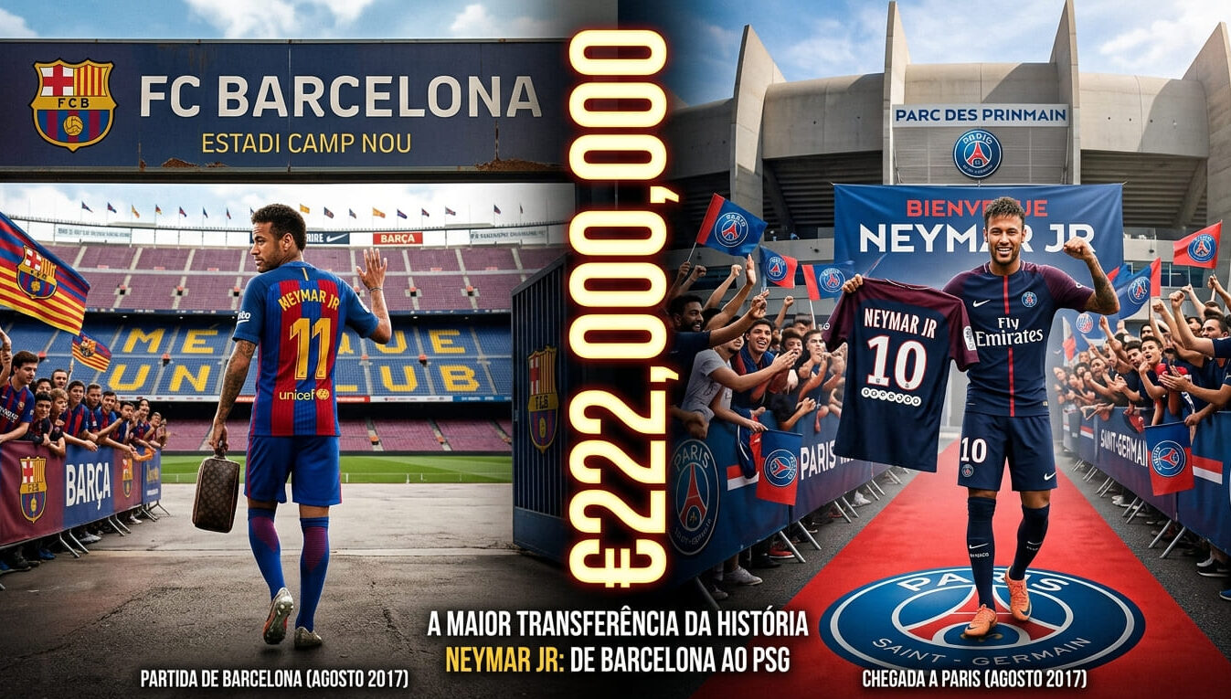 Por que Neymar saiu do Barcelona?