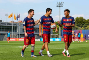 Quantos gols o trio MSN fez em 2015