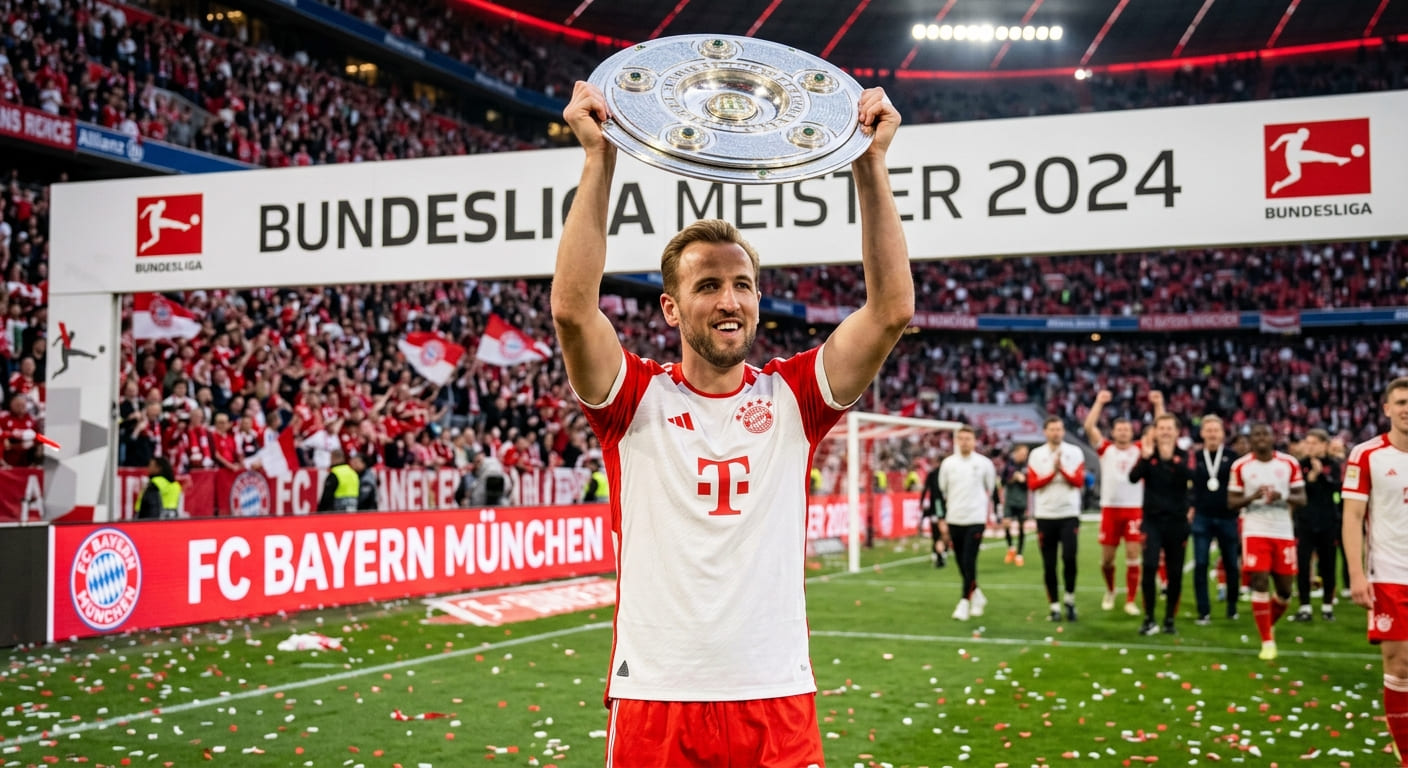 Quantos títulos Harry Kane tem