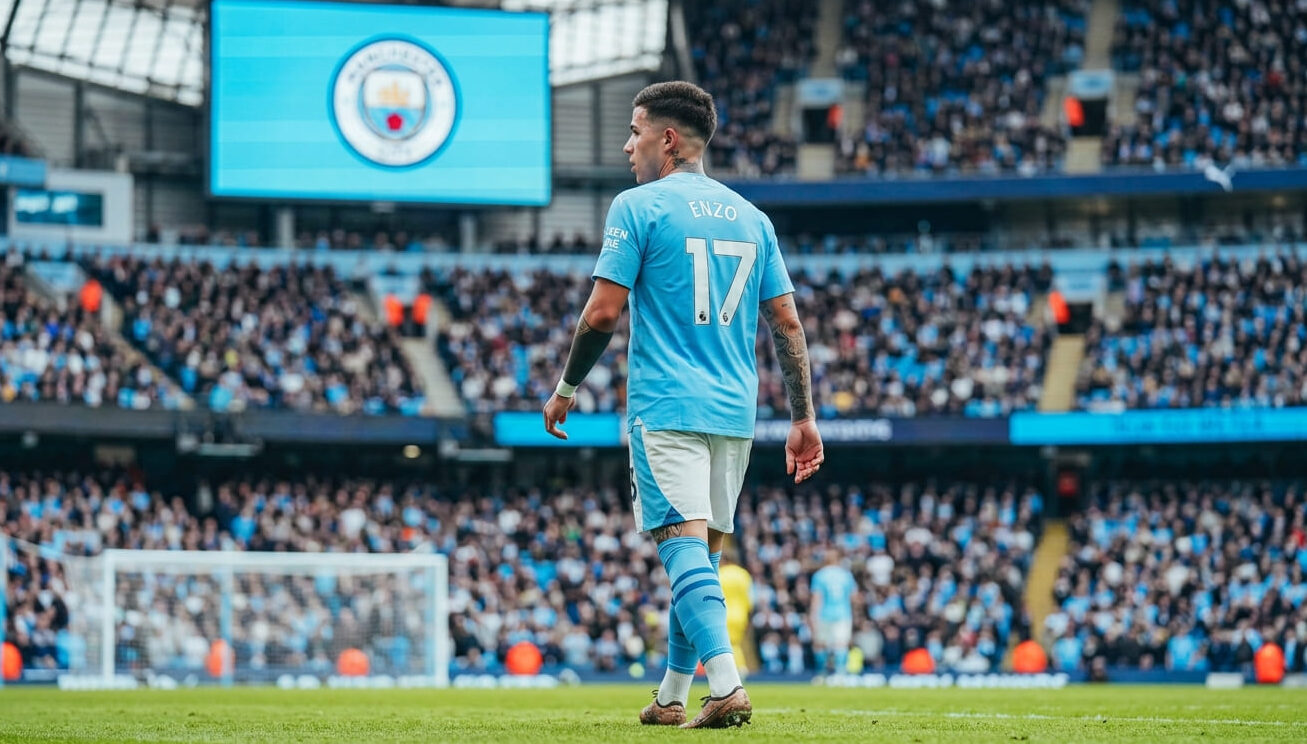 meio de campo do Manchester city