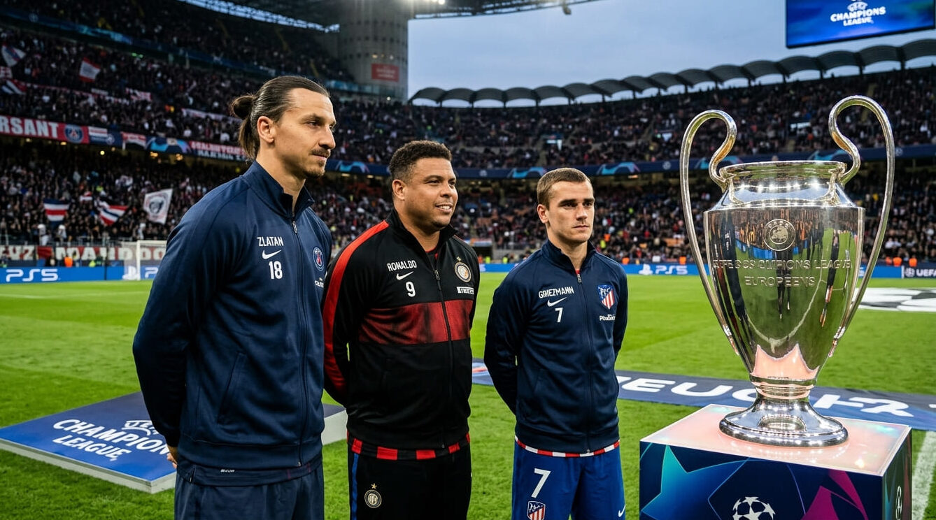 Jogadores que Nunca Ganharam a Champions